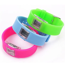 Movimento flessibile dell'orologio alla moda casuale del LED Digital per i ragazzi/ragazze