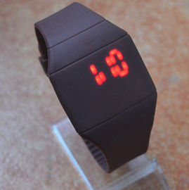 Il nero unisex dell'orologio del LED Digital per il regalo di Natale, orologio anonimo del braccialetto LED