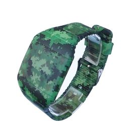 Orologi non di Digital degli uomini della stampa LED di dissolvenza 3D con il modello, orologio militare del LED