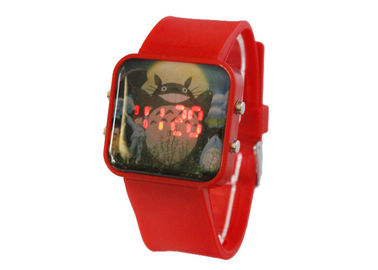 Grande parte posteriore quadrata dell'acciaio inossidabile degli orologi di Digital del touch screen del modello per i bambini