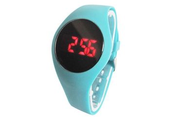 Cronografo rosa dell'orologio delle ragazze Nizza LED Digital con il fermaglio dell'unità di elaborazione