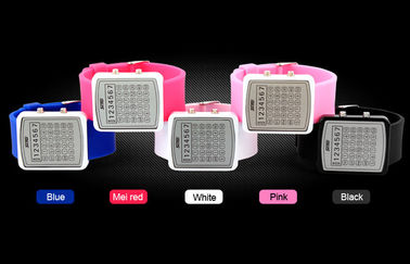 Orologio di Digital della lampadina di EL del LED, orologi dello specchio del regolo circolare