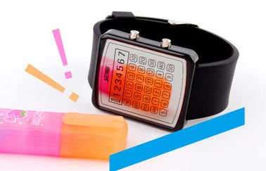 Orologio di Digital della lampadina di EL del LED, orologi dello specchio del regolo circolare