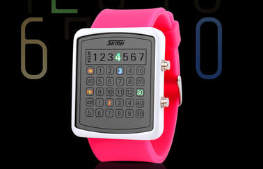 Orologio di Digital della lampadina di EL del LED, orologi dello specchio del regolo circolare