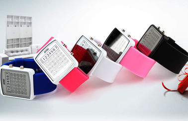 Orologio di Digital della lampadina di EL del LED, orologi dello specchio del regolo circolare