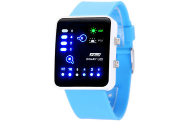 Orologio di signora Shockproof LED Digital, orologio binario antimagnetico