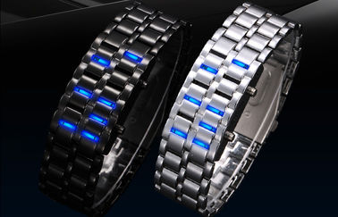 Orologio resistente dell'acqua LED Digital, orologio del samurai del ferro dell'uomo