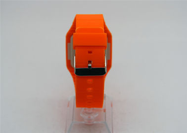 Illuminazione della stampa del touch screen dell'orologio del silicone dell'orologio di sport di Digital del movimento del LED