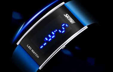 Resistente di acqua unisex di BANCOMAT dell'orologio 3 della banda LED Digital dell'unità di elaborazione