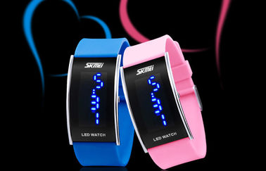 Resistente di acqua unisex di BANCOMAT dell'orologio 3 della banda LED Digital dell'unità di elaborazione