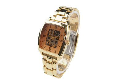 Orologio unisex della cinghia del metallo dell'esposizione di quarzo analogico di Vogue con la cassa di acciaio inossidabile