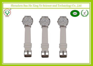 Cinturino bianco 1 - 3 orologi della cinghia del silicone di BANCOMAT per il logo delle signore hanno inciso