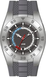 Gli orologi di calibratura di auto della cinghia del silicio, orologi di Digital più freschi si raddoppiano fascia oraria