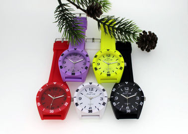 orologio adolescente del quarzo del movimento da 39MM x 39 millimetri Giappone con la cinghia del silicone