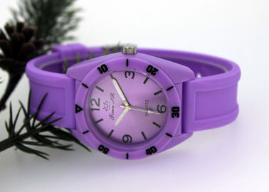 orologio adolescente del quarzo del movimento da 39MM x 39 millimetri Giappone con la cinghia del silicone