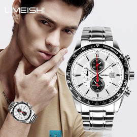 Orologio classico del quarzo dell'acciaio inossidabile