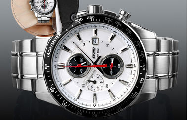 Orologio del calendario su misura BANCOMAT dell'orologio 5 del quarzo dell'acciaio inossidabile