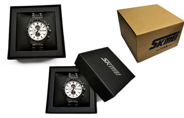 Orologio del calendario su misura BANCOMAT dell'orologio 5 del quarzo dell'acciaio inossidabile