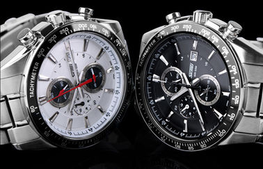 Orologio del calendario su misura BANCOMAT dell'orologio 5 del quarzo dell'acciaio inossidabile