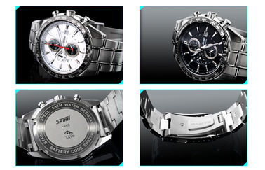 Orologio del calendario su misura BANCOMAT dell'orologio 5 del quarzo dell'acciaio inossidabile