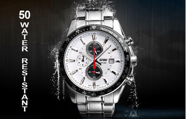 Orologio del calendario su misura BANCOMAT dell'orologio 5 del quarzo dell'acciaio inossidabile