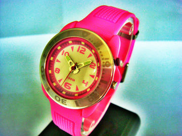 Orologi resistenti dell'acqua dell'orologio analogico/100M delle donne del quarzo dell'acciaio inossidabile