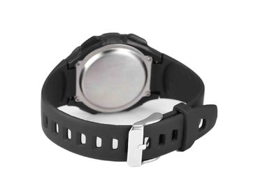 Orologio impermeabile nero di sport dell'unità di elaborazione per l'uomo, cronografo di signori