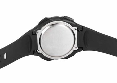 Orologio impermeabile nero di sport dell'unità di elaborazione per l'uomo, cronografo di signori