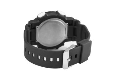 Orologio impermeabile LCD di sport dell'OEM con il cronografo, radio, allarme