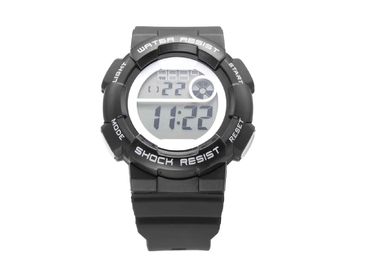 Orologio impermeabile LCD di sport dell'OEM con il cronografo, radio, allarme