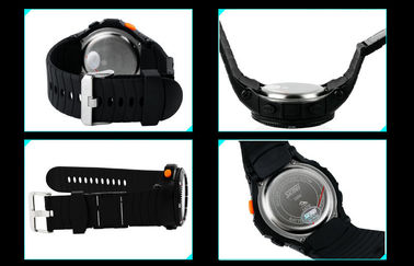 Orologi multifunzionali di alpinismo dell'uomo moderno dell'orologio di sport dell'esposizione LCD