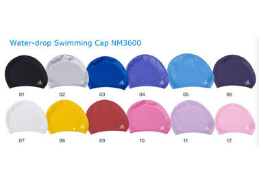 Cappucci di nuoto flessibili del silicone della goccia di acqua