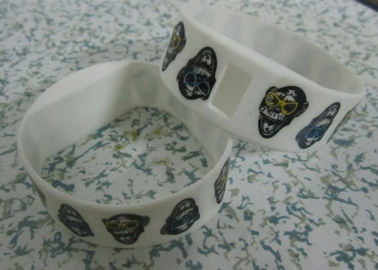 Orologi di moda braccialetto Silicone bianco digitale con 3ATM Water Resistant