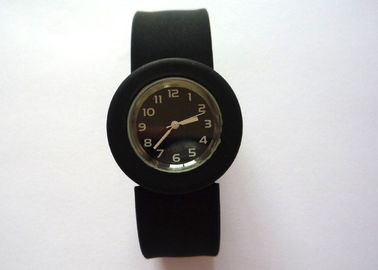 Amry verde preciso movimento al quarzo di silicio ecocompatibili Slap braccialetto orologio