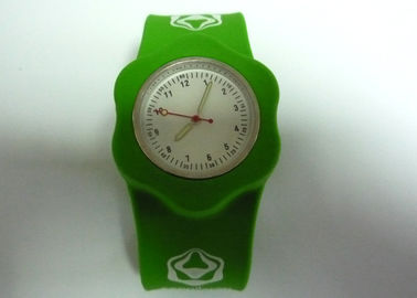 Braccialetto OEM quattro stampa colore strass Slap Silicone orologi per giovani