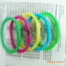 Orologio flessibile di polsino del silicone