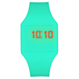 L'orologio impermeabile di polsino del silicone di sport, touch screen ha condotto l'orologio