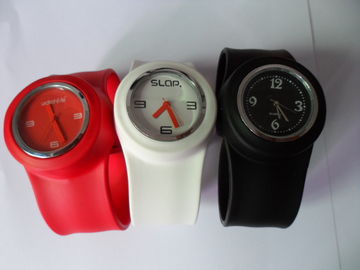 Lusso porpora di Digital del silicone dell'orologio ecologico della banda per i bambini