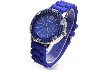 Orologi antiurto delle ragazze di BANCOMAT dell'orologio 3 di polsino del silicone di forma della ruota