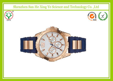 Orologio sveglio unisex di polsino del silicone, orologi casuali del quarzo di sport