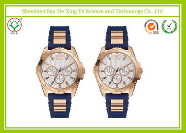 Orologio sveglio unisex di polsino del silicone, orologi casuali del quarzo di sport