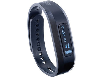 Braccialetto di orologio di Bluetooth dell'inseguitore di sonno del pedometro con il polsino del silicio