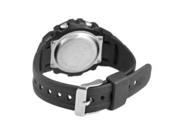 Orologi di Digital LCD multifunzionali maschii della banda di plastica dell'unità di elaborazione con 3 bancomat impermeabili