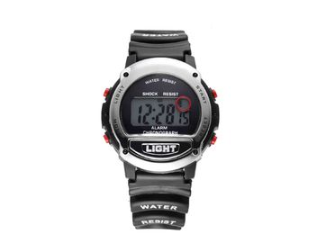orologi di Digital multifunzionali resistenti dell'acqua di 30M per i bambini, cassa nera dell'ABS