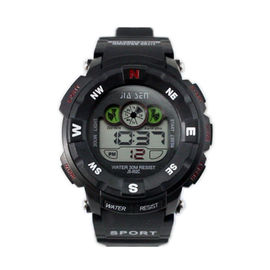 Sveglia multifunzionale nera degli orologi di Digital con il giorno e la data per i bambini