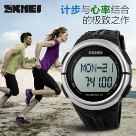 Orologio movimento impermeabile Cina/di Giappone di sport di frequenza cardiaca della parte posteriore dell'acciaio inossidabile
