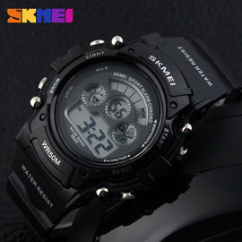 Orologio di Digital multifunzionale impermeabile di nuoto per gli uomini ed il ragazzo 5ATM