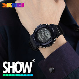 Orologio di Digital multifunzionale impermeabile di nuoto per gli uomini ed il ragazzo 5ATM