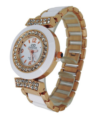 1 orologio di plastica del quadrante di ZAZZERA delle bande dell'orologio analogico del quarzo della cassa della lega di BANCOMAT per il regalo